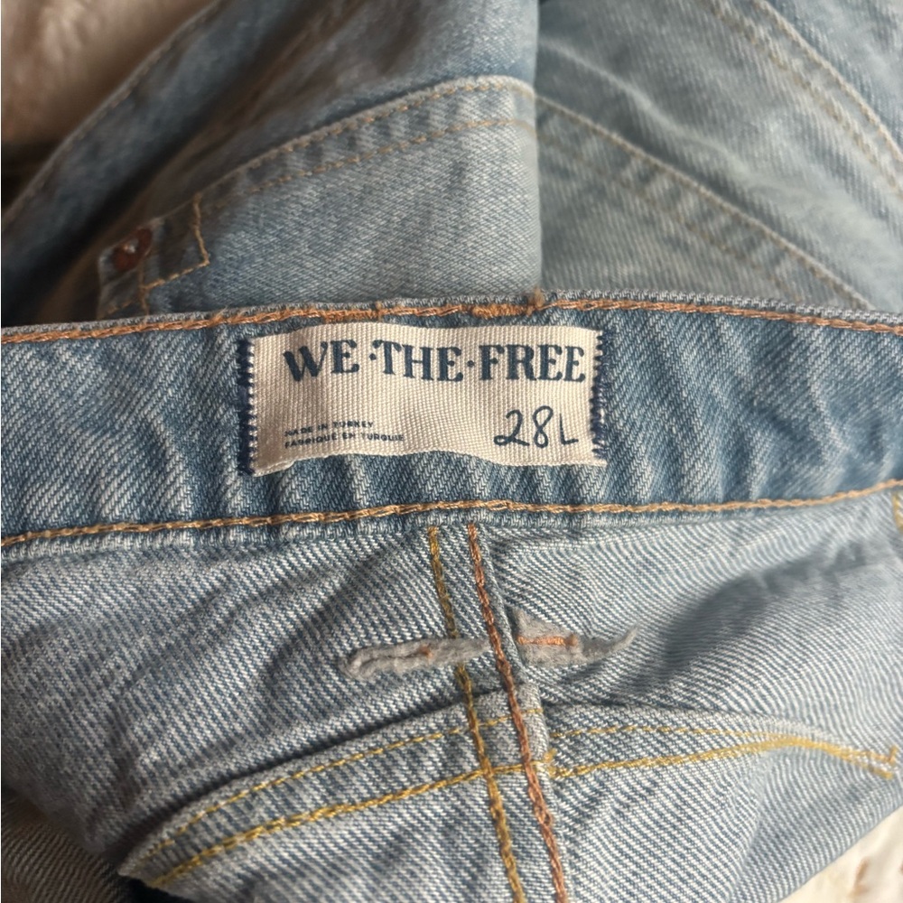 We The Free Sky Blue Denim Pants